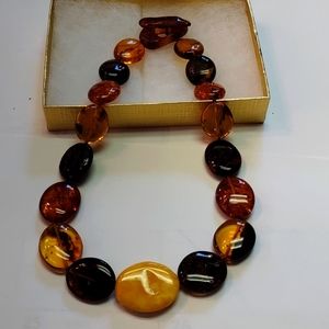 Vintage amber necklace
